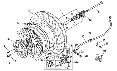 Front wheel