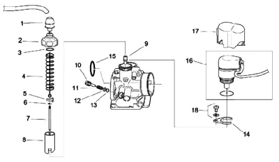 Carburettor parts
