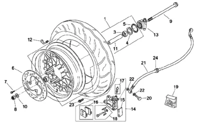 Front wheel