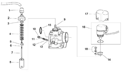 Carburettor parts