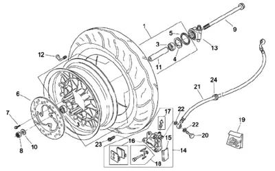 Front wheel