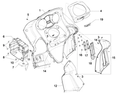 Legshield inner
