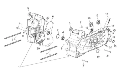 Engine casing