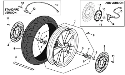 Front wheel