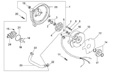 Rotor - water pump