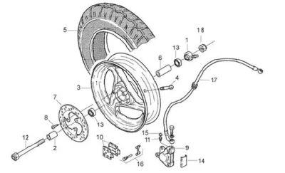 Front wheel
