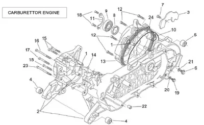 Engine casing