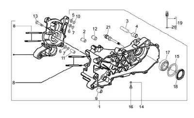 Engine casing