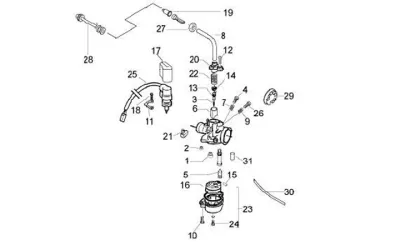 Carburettor parts