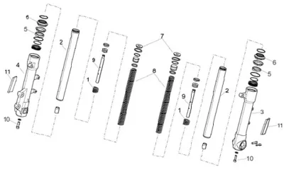 Fork parts