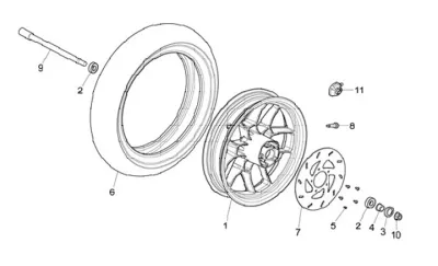 Front wheel