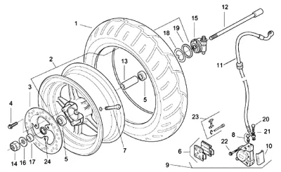 Front wheel