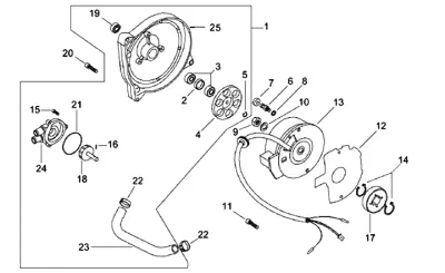 Rotor - water pump