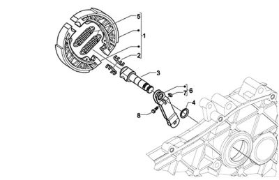 Rear brake