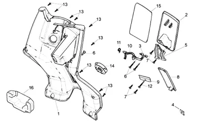 Legshield inner