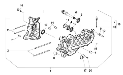 Engine casing