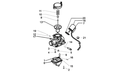 Carburettor parts
