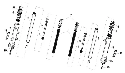 Fork parts