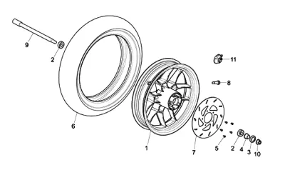 Front wheel