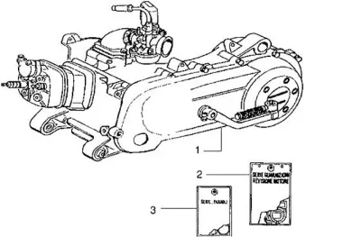 Engine - gasket set engine