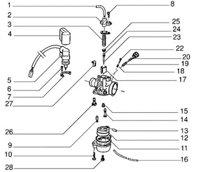 Carburettor parts