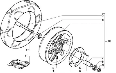 Front wheel