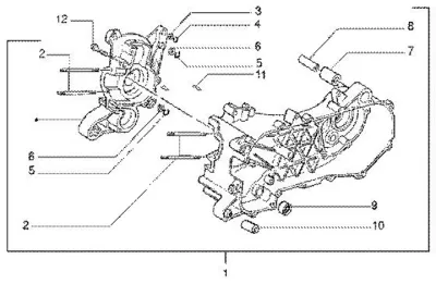 Carcasa de motor