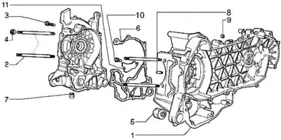 Carcasa de motor