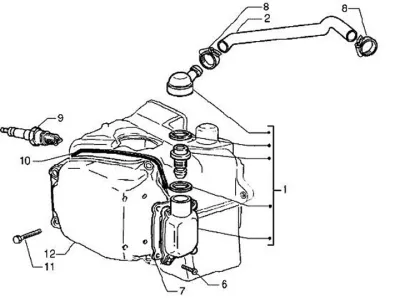 Tapa deflector cilindro