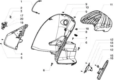 Legshield inner