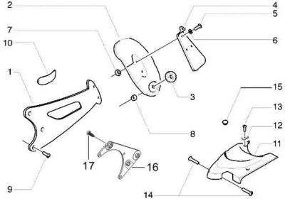 Mudflap mounting