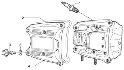 Tapa deflector cilindro