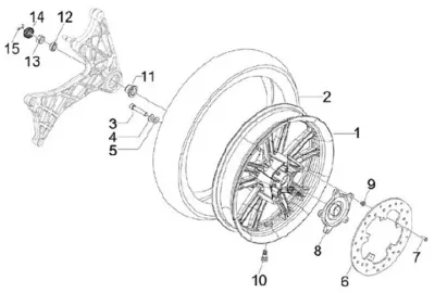 Rear wheel