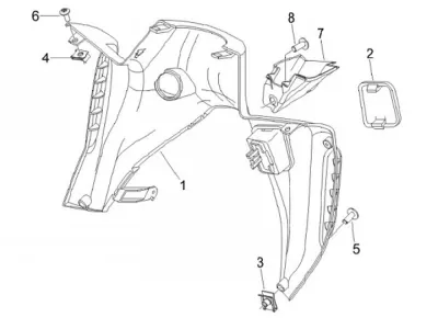 Legshield inner