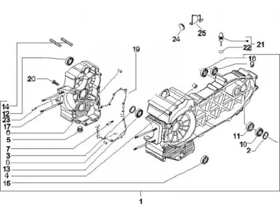 Engine casing