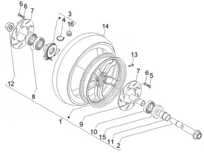 Front wheel