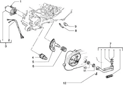 Anlassermotor - Startmotor