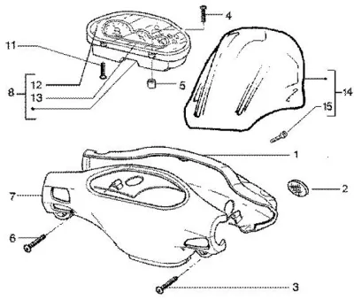 Speedo - handlebar top