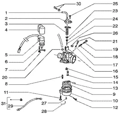 Carburettor parts