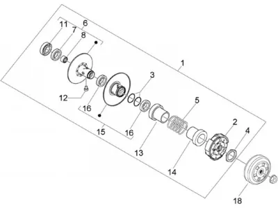 Engine casing cover