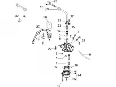 Carburettor parts
