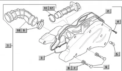 Air intake filter