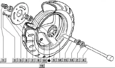Front wheel