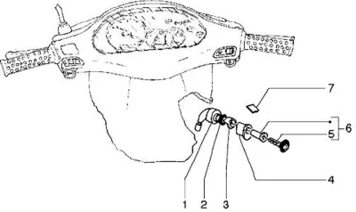 Lock set - ignition switch