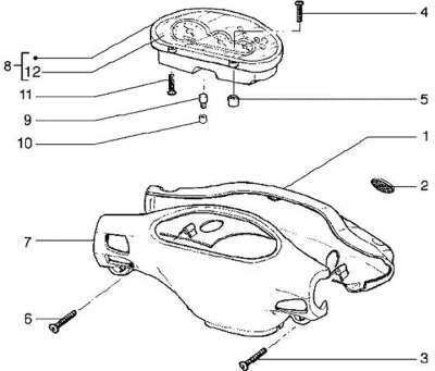 Speedo - handlebar top