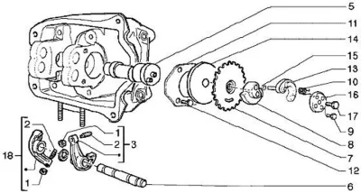 Rocker arm - camshaft