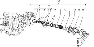 Rear pulley - clutch