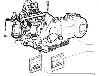 Engine - gasket set engine