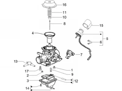 Carburettor parts
