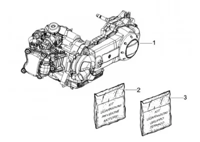 Engine - gasket set engine
